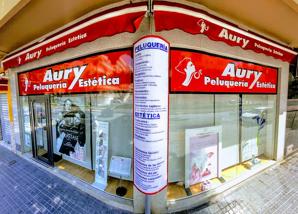 local Aury Peluquería y Estética en Málaga´, Carretera de Cádiz